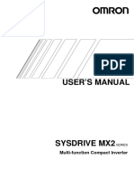 3G3MX2 Operation Manual