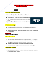 Compiled Summary of Dicing and Sequel To Dicing