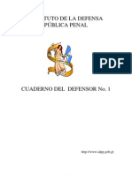 Cuaderno Del Defensor No. 1