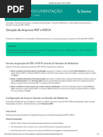 Geração de Arquivos PDF e PDF - A