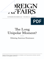 The Long Unipolar Moment - FA