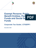 CT Guide - Exempt Persons - Public Benefit Entities Pension Funds and Social Security Funds - CTGEPF1