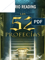 Reading, Mario - Las 52 Profecias