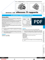 Boîte de Vitesses 5 Rapports: Caractéristiques