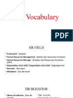 HR Vocabulary