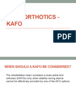 Knee Orthotics