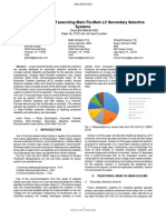 A Novel Method of Executing Main-Tie-Main LV Secondary Selective System