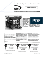 Operator Manual - Manuel de L'opérateur - Manual Del Operador