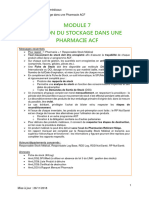 POSPharma - MOD7Gestion Du Stockage Dans Une Pharmacie ACF