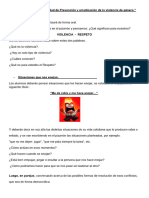 Tercero Noviembre Jornada Educar en Igualdad de Prevención y Erradicación de La Violencia de Género