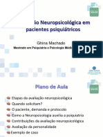 Aula - AvaliaÃ Ã o Neuropsicolã Gica em Pacientes Psiquiã¡tricos