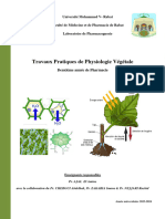 FMPR TP Physiologie Végétale 2023