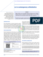 Digital Workflows in Contemporary Orthodontics