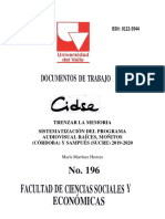 Documento de Trabajo 196