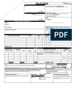 Bill of Lading