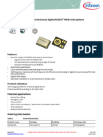 IM67D130A: AEC-Q103 Qualified High Performance Digital XENSIV MEMS Microphone