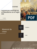 Transformaciones Liberales e Ideologías