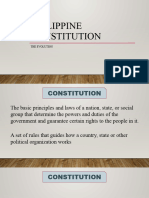 The Philippine Constitution