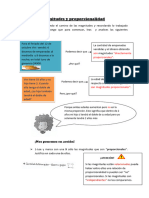 Magnitudes y Proporcionalidad