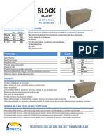 Block Macizo 12 FC 100