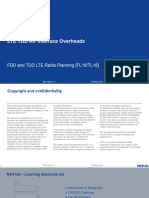 RA41200-V-18 LE04 02 LTE TDD Air Interface Overhead