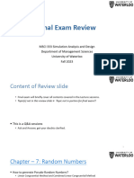 Final Exam Review