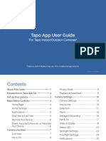 Tapo App User Guide (For Tapo Indoor Outdoor Cameras) - V1