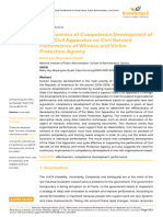 Effectiveness of Competence Development of State Civil Apparatus On Civil Servant Performance of Witness and Victim Protection Agency