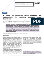 A Review of Pedestrian Group Dynamics An