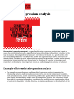 Hierarchical Regression Analysis - CEOpedia - Management Online