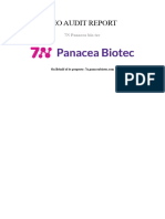 Panaceabiotec Audit