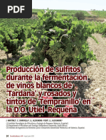 MartinezXirivellaAleixandre - Produccion de Sulfitos Durante La Fermentacion de Vinos Blancos de ...