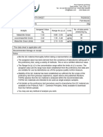 MGLMG QC Sample Data Sheet T02262QC