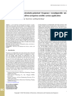 Compact Dual-Band Circularly-Polarized Frequency Reconfigurable Mi-Crostrip Antenna For Beidou Navigation Satellite System Application