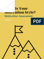 What Is Your Motivation Style