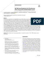 Production of Eco Friendly PHB Based Bioplastics by Pseudomonas