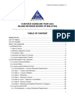 IRBM E-Invoice Guidelines