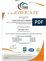 Mukand Poly Products DBS Ias 9001