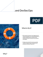 SLA and DevsecOps