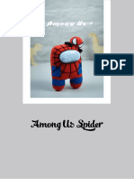 Among Us Aranha Amigurumi - Receitas em PDF Port