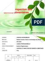 Contrôle Et Inspection Des Denrées Alimentaires 2020