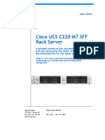 c220m7 SFF Specsheet