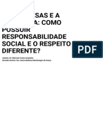 As Empresas e A Cidadania