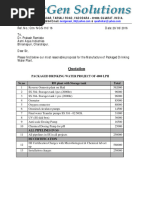 PDWP RO 4000 LPH - 40 BPM RFC DR