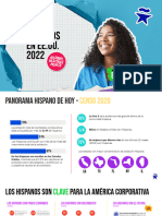 Hispanos en Estados Unidos 2022 Estadisticas