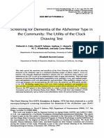 Cahn 1996 - Screening For Dementia of The Alzheimer Type in The Community