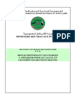 Ministere Des Travaux Publics: Republique Algerienne Democratique Et Populaire