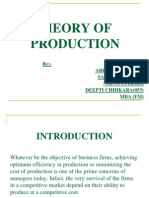 Theory of Production