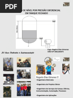 Medir o Nível Por Pressão Diferencial em Vasos de Pressão