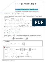 $géométrie Dans Le Plan. 2bac PC